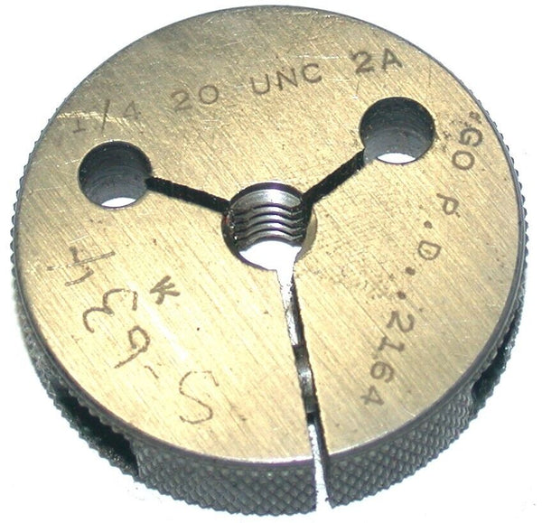 Vermont 1/4"20 UNC 2A Thread Ring Go Gage Surplus Select