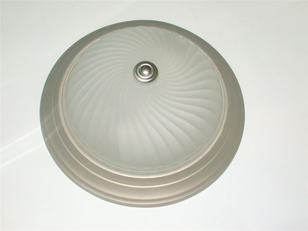 galaxy 2 light pewter flush mount ceiling light