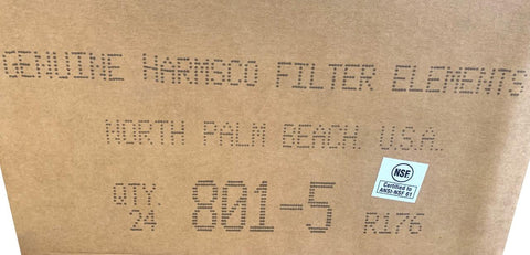 801 Filter Element Harmsco 801-5 Filter Element 5 Micron 9-3/4