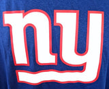 Nike Dri-Fit Men's New York Giants Football Blue Short Sleeve Shirt