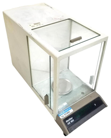 Mettler AE 160 Laboratory Analytical Balance Scale 115V 60Hz 10VA T160mA