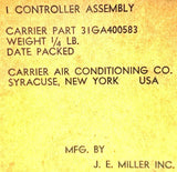 Carrier 31GA400583 Air Purifier Controller Assembly
