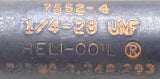 Helicoil 7552-4 Thread Tap Insert Mandrel Hand Installation Tool 1/4"-28UNF