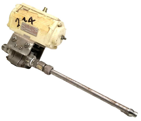 El-O-Matic ES 2.5 Pneumatic Valve Actuator 120psig W/ Jamesbury Ball Valve 1/2"