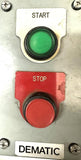 SCE SCE-2PBI Pushbutton Control Station Enclosure Start/Stop W/ 2 Pushbuttons