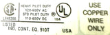 Idec ABW401-R Pilot Push Button ABW00M Heavy Duty 1200-600VAC 100-600VDC 10A