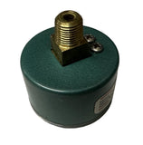 Numatics 214-115A Pressure Gauge 0-200 PSI 0-14 Bar 1/8" NPT Back Mount