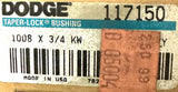 Dodge 117150 Taper-Lock Bushing 1008 x 3/4" KW