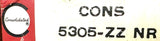 Consolidated 5305-ZZ NR Angular Contact Ball Bearing