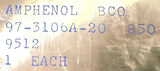 Amphenol-BCO 97-3106A-20 850 Circular Connector 9512 (Lot of 3)