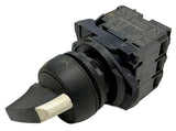 Allen-Bradley 800F-X10 Three Contact Blocks W/ Toggle Selector Switch