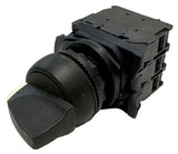 Allen-Bradley 800F-X01 Contact Block W/ Two Additional Contact Blocks W/ Toggle