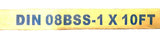 Unbranded 08BSS-1 Roller Chain 10'