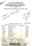 Ingersoll-Rand 3RA-TK2 Tune-Up Kit For 3RA and 3RT Screwdriver and 3RANT3 Tapper