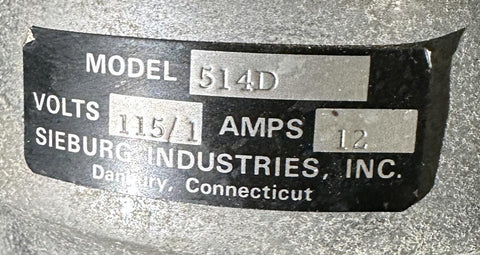 Tensilkut 10/76 Table Router w/ Sieburg 514D 115V