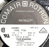 Comair Rotron PT2B3 Patriot Fan 030901 115V 50-60Hz 26-27A 30-31W