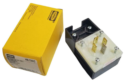 Hubbell HBL7251C Straight Blade Angle Plug 4P 20A 120-208V 3Ph Y (Lot of 3)