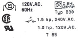 Diehl 880 Spa and Pool Timer 60Hz 1.0-1.5hp 120-240VAC