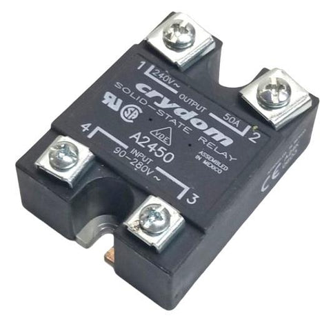 Crydom A2450 Solid State Relay Out 50A 240V In 20-280V