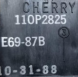 Cherry E69 Pushbutton Door Switch 10A 1/3hp 125-250VAC (Lot of 10)