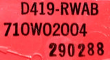 Cherry D41 Micro Switch 0.1A 125VAC D419-RWAB 710W02004 290288 (Lot of 10)