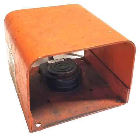 Compact 492-S Foot Switch 20A 1hp 125-250VAC W/ Linemaster Gaurd 522-B14