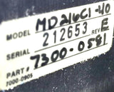 Fenner MD216C1-40 Power Supply 7300-0581 REV E 115VAC 1/2hp 50-60Hz