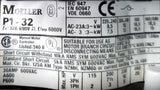 Moeller P1-32 Manual Motor Controller 30A 600VAC 8-14 AWG