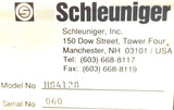 Schleuniger HS4128 Hot Stamp Machine W/ SMC Gauge