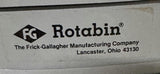 Rotabin Metal 8 Shelf Revolving Industrial Parts Bin Organizer 28" Diameter