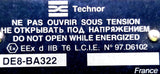 Technor DE8-BA322 Explosion Proof Enclosure 006103