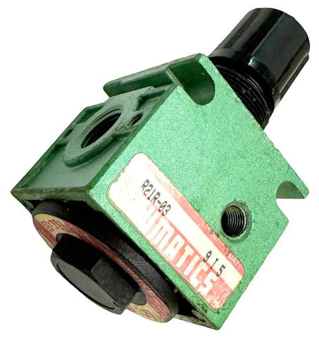 Numatics R21R-03 Pneumatic Regulator 120°F T Max 300psig Max