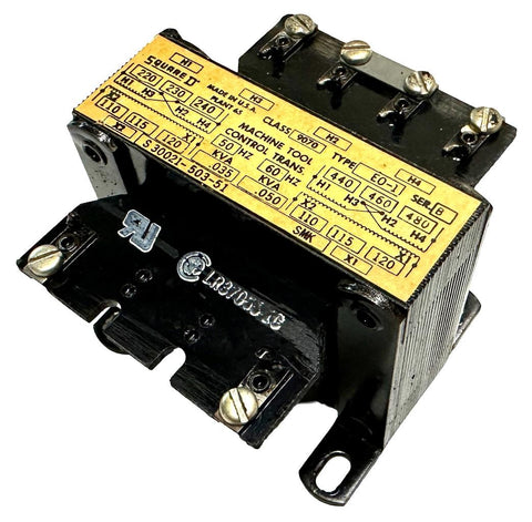 Square D 9070-E0-1 Machine Tool Control Transformer Class 9070 Type E0-1 Ser B