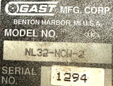 Gast NL32-NCW-2 Air Motor
