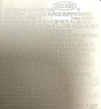 Belkin Surgemaster F9S820-12 Surge Protector H-N 330V H-G 330V N-G 330V 15A Max