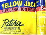 Yellow Jacket Ritchie 11072 Refrigeration Charging Hose 1/4" Yellow I-A-72