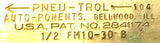 Pneu-Trol Auto-Ponents FM10-30 B Flow Valve FM1030B 1/2"