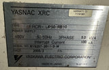Yaskawa Motoman UP50 Robot Arm YR-UP50-A02 w/ Yasnac XRC 2001 Control & Pendant