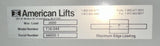 American Lifts T36-044 Hydraulic Scissor Lift Table 3,000 LB 47.5" x 29.5"