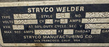 Stryco MF-2 Band Saw Blade Welder 1-1/2" Capacity 6 KVA