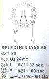 Selectron LYSS AG GZT 20 Cycling Timer 24V