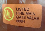 Kennedy KS-FW 6" Fire Main Gate Valve 888H NSF/ANSI 61-G