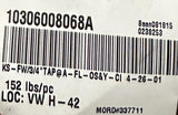 Kennedy KS-FW 6" Fire Main Gate Valve 888H NSF/ANSI 61-G