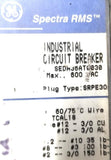 GE Spectra RMS SEDA36AT0030 Circuit Breaker 600VAC Max 50-60Hz 30A