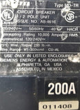 Murray MD-TR Circuit Breaker 2 Pole 200A 120-240V 50-60Hz 40°C