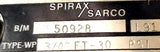 Spirax Sarco 50928 Steam Trap L91 3/4" FT-30 Psi