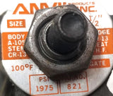 ANVIL 821 Wedge Gate Valve Body A-105 Stem CR-13 100°F 1975psi 1/2" Wedge CR-13