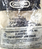 Oregon 530051317 Low-Kickback Saw Chain 33SL078XN