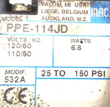 MAC 811C-PP-114JD-172 Solenoid Valve W/ PPE-114JD W/ Pneumatic Regulator