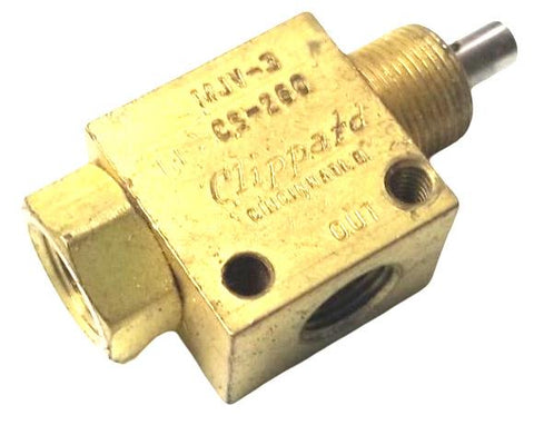 Clippard MJV-3 Poppet Stem Valve